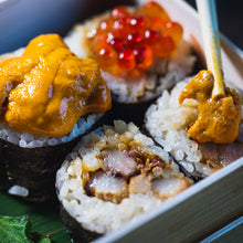 Load image into Gallery viewer, Aburi Toro Ankimo Maki
