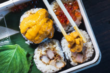 Load image into Gallery viewer, Aburi Toro Ankimo Maki
